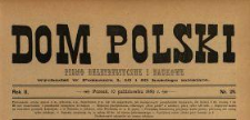 Dom Polski : pismo beletrystyczne i naukowe 1889 N.29
