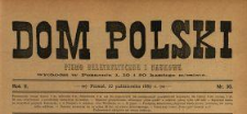 Dom Polski : pismo beletrystyczne i naukowe 1889 N.30