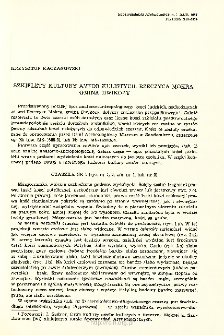 Szkielety kultury amfor kulistych. Rzeczyca Mokra, gmina Dwikozy