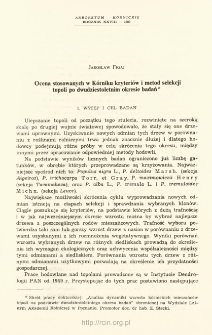 Review of selection criteria and methods applied in Poplar breeding in K&oacute;rnik after a twenty-year period of investigation