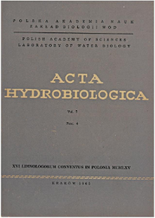 Larwy ochotkowatych zbiornika Goczałkowickiego w 1961 r.
