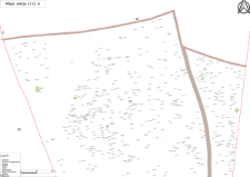 Mapa Arboretum K&oacute;rnickiego - sekcja 21