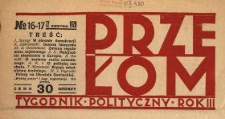 Przełom : tygodnik polityczno-społeczny 1928 N.16-17