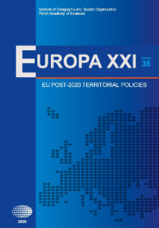 Europa XXI 38 (2020), Contents