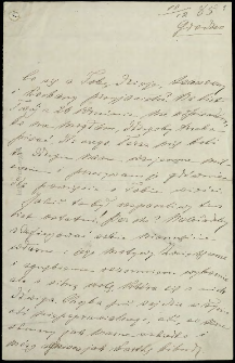 Listy do Henryka Elzenberga z lat 1885-1887