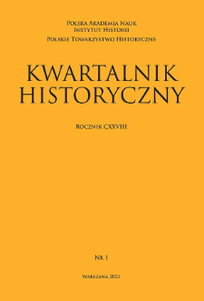 The 2021 Kwartalnik Historyczny Survey