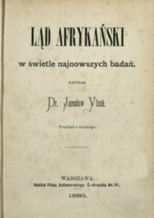 Ląd afrykański w świetle najnowszych badań