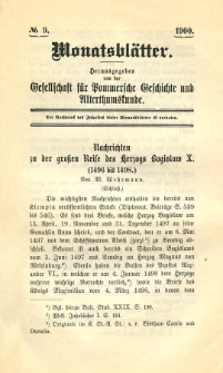 Monatsblätter Jhrg. 14, H. 9 (1900)