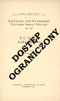 Pchły = Aphaniptera
