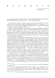 Rozw&oacute;j społeczności Federmesser na Nizinie Środkowoeuropejskiej, Iwona Sobkowiak-Tabaka, Poznań 2017 : [recenzja]