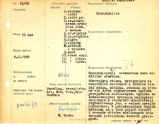 File of histopathological evaluation of nervous system diseases (1966) - nr 29/66