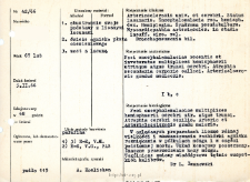 File of histopathological evaluation of nervous system diseases (1966) - nr 42/66