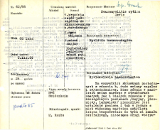 File of histopathological evaluation of nervous system diseases (1966) - nr 62/66