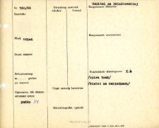 File of histopathological evaluation of nervous system diseases (1966) - nr 100/66