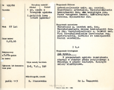File of histopathological evaluation of nervous system diseases (1966) - nr 102/66