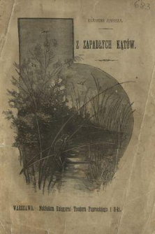 Z zapadłych kąt&oacute;w : obrazki
