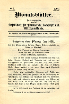 Monatsblätter Jhrg. 15, H. 3 (1901)