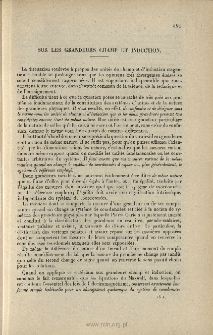 Sur les grandeurs champ et induction, Bull. Soc. francaise de Physique, 2 dècembre 1921, 162, p. 3