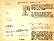 File of histopathological evaluation of nervous system diseases (1965) - nr 6/65