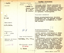 File of histopathological evaluation of nervous system diseases (1965) - nr 64/65