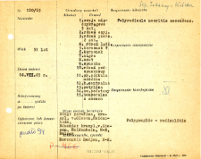 File of histopathological evaluation of nervous system diseases (1965) - nr 120/65