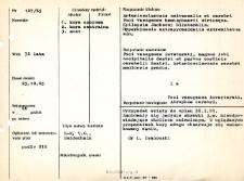 File of histopathological evaluation of nervous system diseases (1965) - nr 127/65