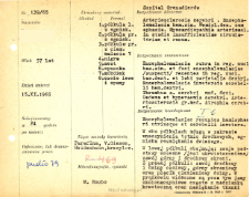 File of histopathological evaluation of nervous system diseases (1965) - nr 139/65