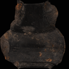 Clay spindle whorl (fragments) [3D]