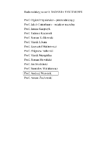 Wielokryterialne decyzje kooperacyjne. Metody wspomagania komputerowego * Wprowadzenie * Interakcyjna procedura wspomagająca analizę i proces mediacji w wielokryterialnym problemie targu * Uwagi końcowe