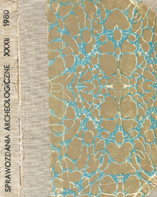 Sprawozdania Archeologiczne T. 32 (1980), Om&oacute;wienia i recenzje