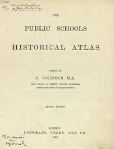 The Public school historical atlas