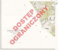 Powiat Olsztyn : wojew&oacute;dztwo olsztyńskie : skala 1:25 000