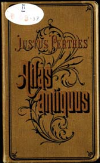 Justus Perthes' Atlas antiquus : Taschen-atlas der alten Welt : 24 Karten in Kupferstich mit Namenverzeichnis und einem Abrisse der alten Geschichte