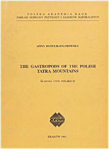The gastropods of the Polish Tatra Mountains