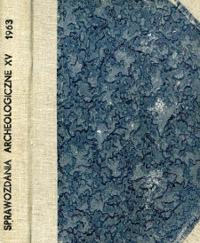 Wstępne sprawozdanie z badań archeologicznych w Korytnicy, pow. Jędrzej&oacute;w, w latach 1960-1961
