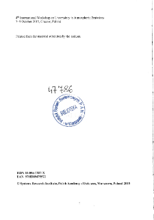 4th international workshop on uncertainty in atmospheric emissions 7-9 october 2015, krakow, poland : proceedings * Energy and industry * Spatial greenhouse gas (ghg) inventory and uncertainty analysis: a case study for electricity generation in poland and ukraine