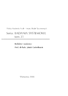 Komputerowe wspomaganie zarządzania i proces&oacute;w decyzyjnych w gospodarce * Techniki informatyczne w bankowości i finansach * Zastosowanie modeli VEC do prognozowania kr&oacute;tkoterminowych st&oacute;p procentowych w Polsce