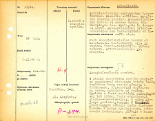 File of histopathological evaluation of nervous system diseases (1964) - nr 33/64
