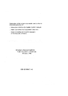 Social security reform : proceedings of the International Workshop Warsaw on 23-24 September, 1997 * Preface