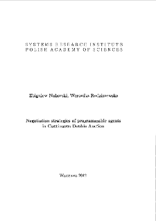 Negotiation strategies of programmable agents in continuous double auctions * Introduction * AA strategies * Conclusions