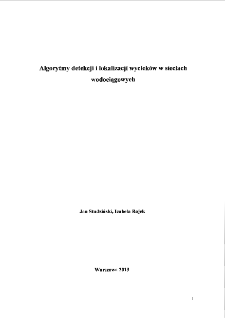 Algorytmy detekcji i lokalizacji wyciek&oacute;w w sieciach wodociągowych * Utworzenie i wyb&oacute;r najlepszego klasyfikatora lokalizującego awarie w węźle dla 20 punkt&oacute;w pomiarowych