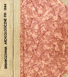 Wyniki prac ratowniczych 1962 r. w Strzyżowie, pow. Hrubiesz&oacute;w
