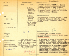 File of histopathological evaluation of nervous system diseases (1963) - nr 2/63