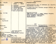 File of histopathological evaluation of nervous system diseases (1963) - nr 161/63