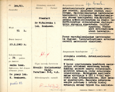 File of histopathological evaluation of nervous system diseases (1963) - nr 184/63