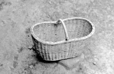 Basket with a handle