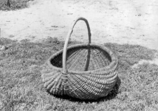 Basket with a handle