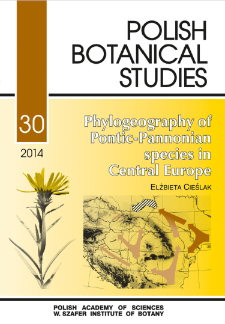 Phylogeography of Pontic-Pannonian species in Central Europe