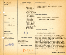 File of histopathological evaluation of nervous system diseases (1962) - nr 37/62