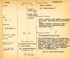 File of histopathological evaluation of nervous system diseases (1962) - nr 76/62